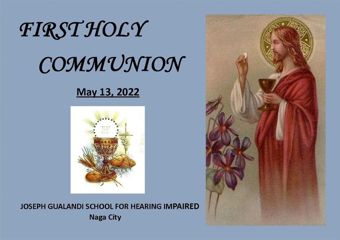 Twelve (12) students received on this day their First Holy Communion held in the school chapel officiated by Fr. Johannes Jeremy Ma. Salisel.